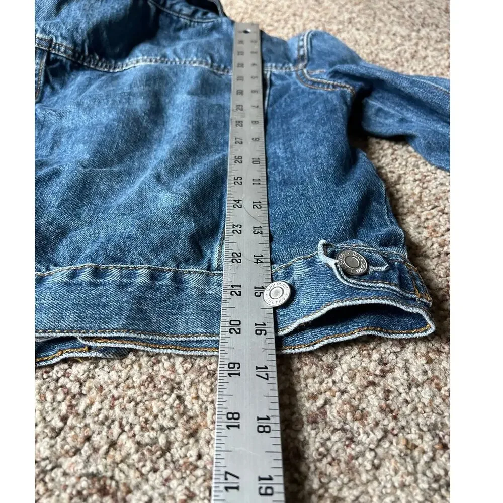 Boys Gap Denim Jacket, Small/8, Blue, Jean, 100% Cotton